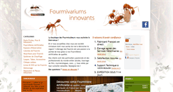 Desktop Screenshot of fourmis-boutique.fr